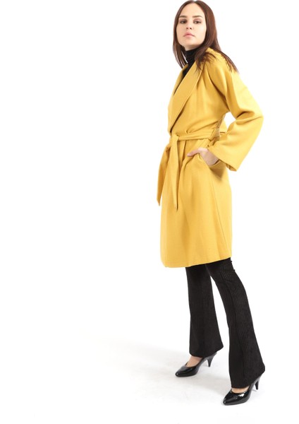 Kaşe Kaban | KBN32172 Sarı