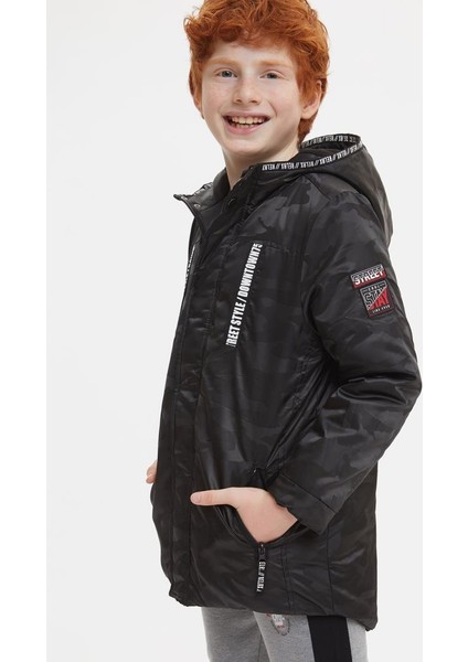 Erkek Çocuk Kapüşonlu Parka N8197A620WN