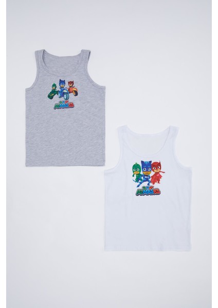Erkek Çocuk Pijama Masks Lisanslı Atlet 2'li S2719A620AU