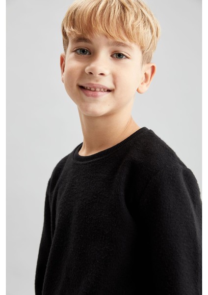 Erkek Çocuk Okula Dönüş Bisiklet Yaka Sweatshirt S0744A620AU modelleri