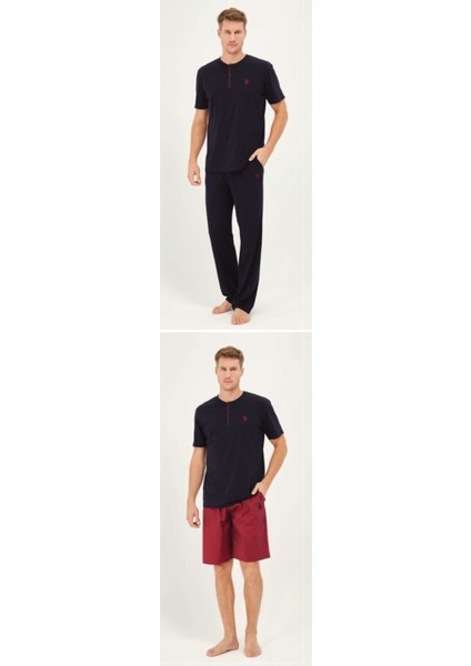 Erkek 3'lü Pijama Takımı