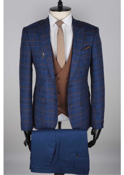 Kombinli Slimfit Drop 6 Takım Elbise