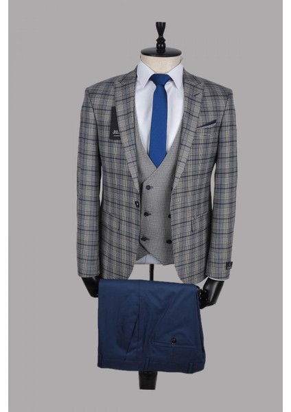 Kombinli Slimfit Drop 6 Takım Elbise