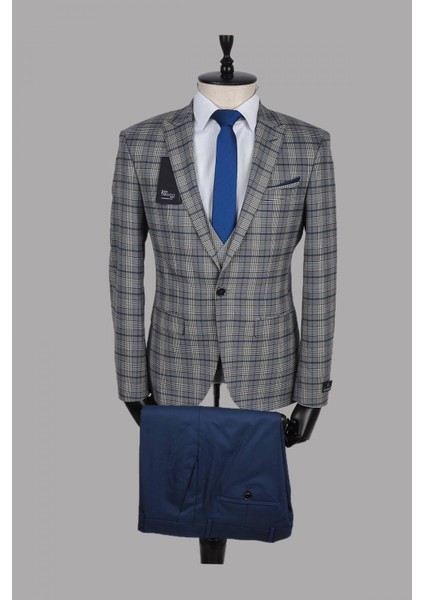 Kombinli Slimfit Drop 6 Takım Elbise