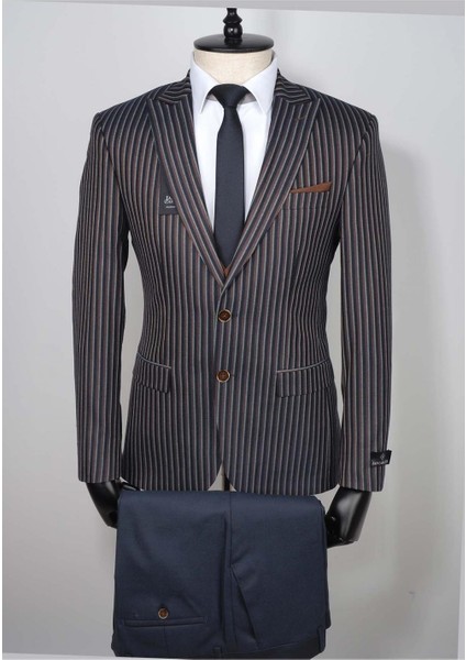 Kombinli Slimfit Drop 6 Takım Elbise