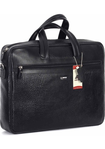 Parlak Siyah - Deri Evrak Çantası 253
