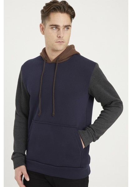 1040 Dewberry Erkek Sweatshırt-Lacivert