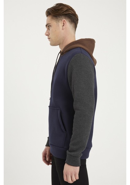 1040 Dewberry Erkek Sweatshırt-Lacivert