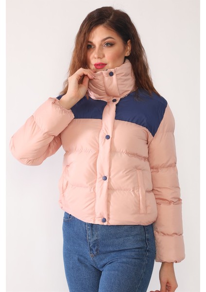 Z6649 Kadın Mont-Pembe-Parlament fiyatları