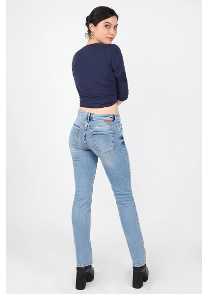 Kot Pantolon Açık Mavi