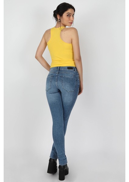 Kot Pantolon Açık Mavi