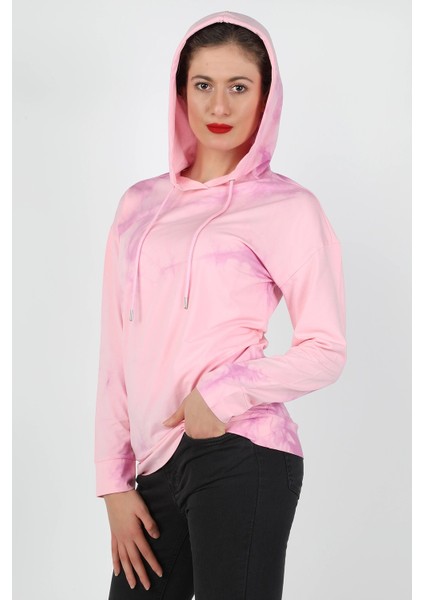Batik Sweatshirt Pembe
