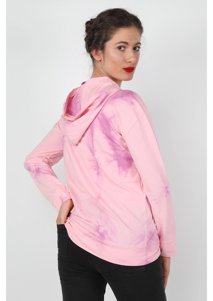 Batik Sweatshirt Pembe
