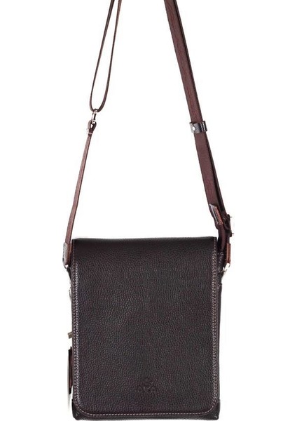 Aka Floter Kahverengi Omuzdan Askılı Deri Çanta 355-4