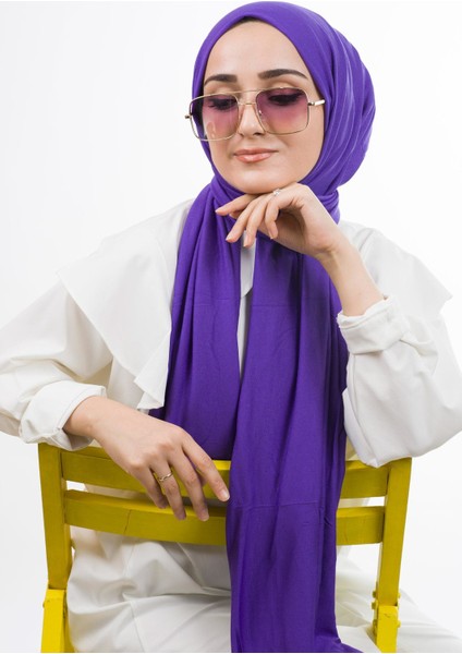 Penye Şal Mor