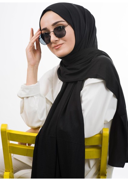 Penye Şal Siyah