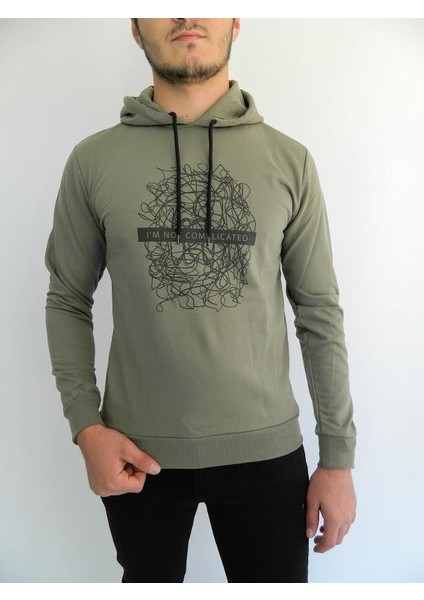 Erkek Kapüşonlu Sweat 2180 BGL-ST00833