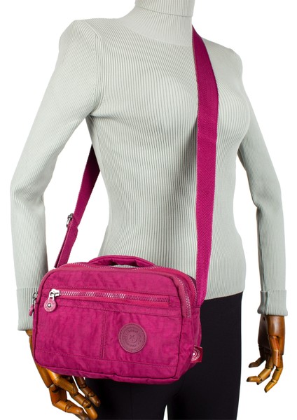 Urban 3027 Klınkır El ve Omuz Çantası Pembe