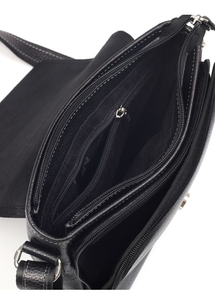 Akaderi Floter Siyah - Omuzdan Askılı Deri Çanta 303 indirimleri