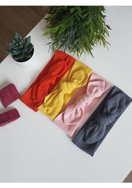 Kız Çocuk Bebek Renkli Bandana Toka Seti fiyatları