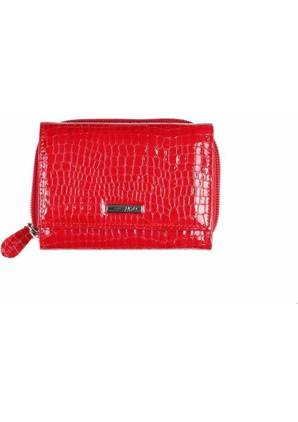 Parlak Kırmızı Kadın Cüzdanı (467-42)