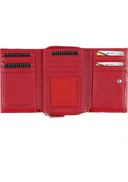 Parlak Kırmızı Kadın Cüzdanı (467-42) modelleri