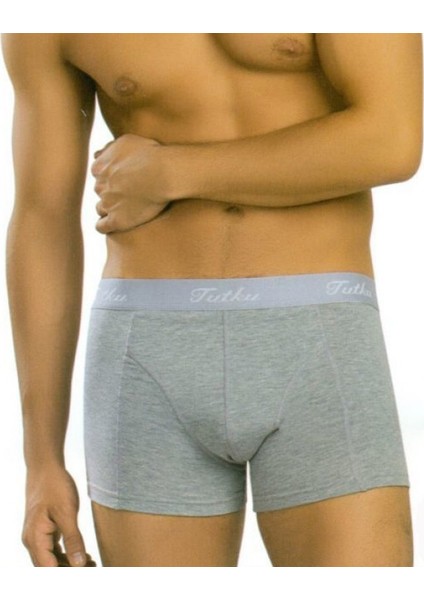 Erkek Elastan Likralı Boxer 6'lı Paket 114
