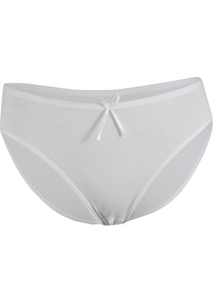 12 Adet Kadın Likralı Bambu Bikini Külot