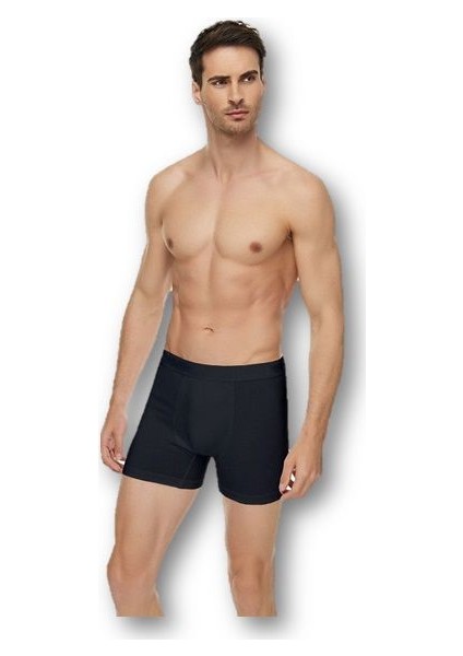 3'Lü Tutku Elit Modal Elastan Boxer 1251