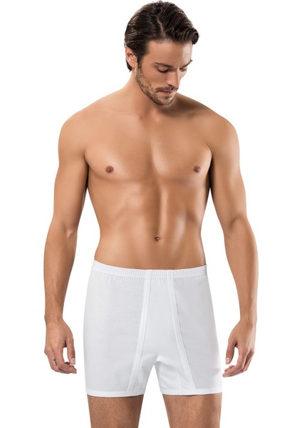 6 Adet 1350 %100 Pamuk Erkek Boxer