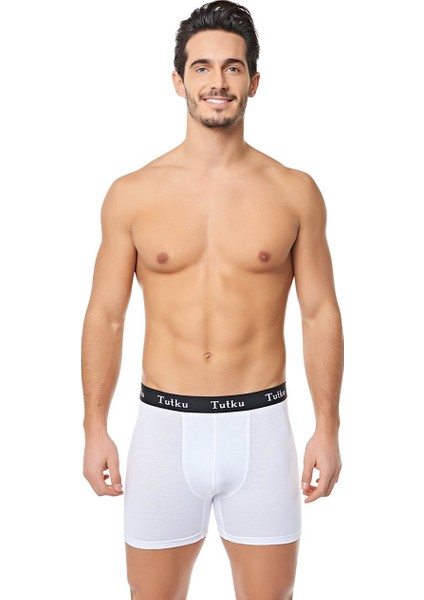 6 Adet Erkek Elastan Spor Boxer