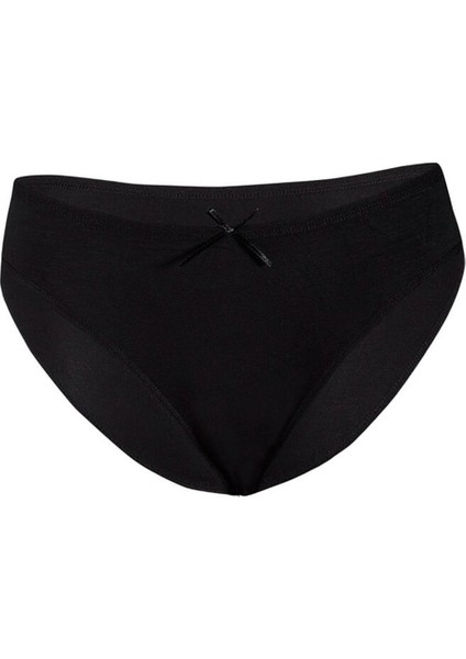 6 Adet Kadın Likralı Bambu Bikini Külot
