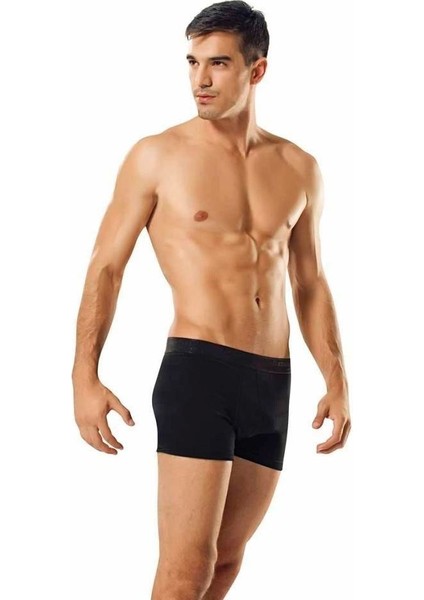 6'Lı Paket Tutku Likralı Erkek Boxer 0114
