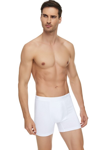 6'Lı Tutku Elit Modal Elastan Boxer 1251