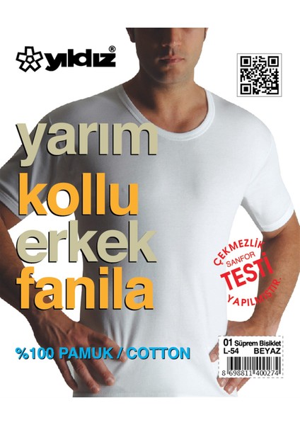 6'Lı 01 Erkek Süprem Bisiklet Yaka Pamuk Fanila fiyatları