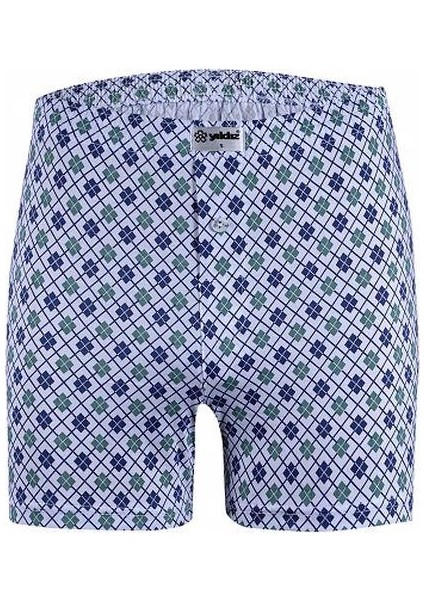 6'Lı 35 Emprime Penye Desenli Erkek Boxer modelleri