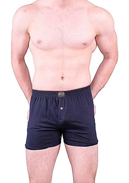 1146 Erkek Düğmeli Boxer 6'Lı