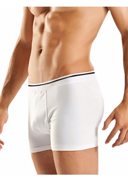 Berrak 1097 Erkek Likralı Esnek Boxer 3'Lü