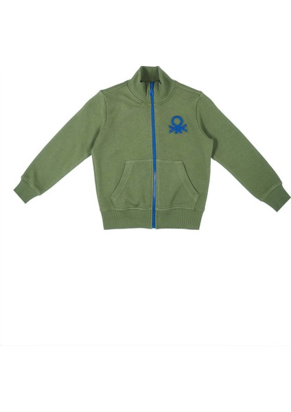 Erkek Çocuk Benetton Logo Sweatshirt
