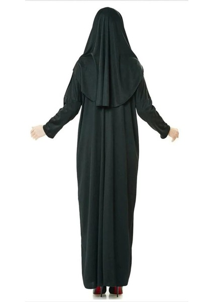 Çantalı Kendinden Eşarplı Tek Parça Namaz Elbisesi 4 Farklı Renk