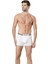 330 Beyaz Modal Stretch Erkek Boxer Short 1