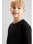 Erkek Çocuk Okula Dönüş Bisiklet Yaka Sweatshirt S0744A620AU 3