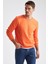 Regular Fit Bisiklet Yaka Basic Pamuklu Sweatshirt R6410AZ20AU 2