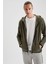 Defacto Fit Slim Fit Kapüşonlu Fermuarlı Spor Polar Sweatshirt S8767AZ20CW 1