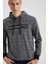 Disconnected Baskılı Kapüşonlu Regular Fit Sweatshirt S2839AZ20WN 5