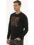 Erkek Siyah Standart Fit Sweatshirt 50235419-VR046 3