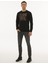 Erkek Siyah Standart Fit Sweatshirt 50235419-VR046 5