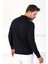Lacivert Polo Yaka Superfine Erkek Triko Kazak 5