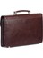 Parlak Kahve - Deri Evrak Çantası 255 2