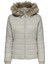 Onldogukan Fur Padded Kadın Gümüş Mont 2